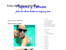 Tablet Screenshot of famosasymujeres.com